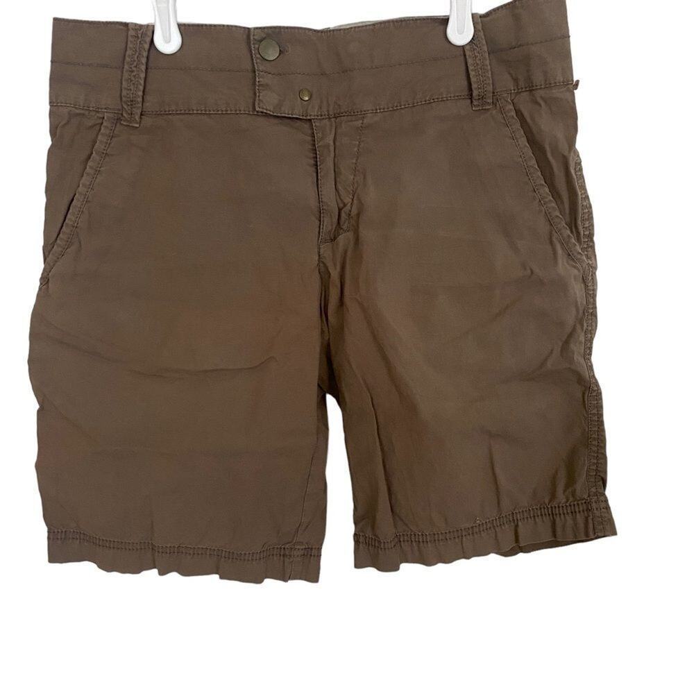 Nau Brown Khaki Tab‎ Shorts Sz 8